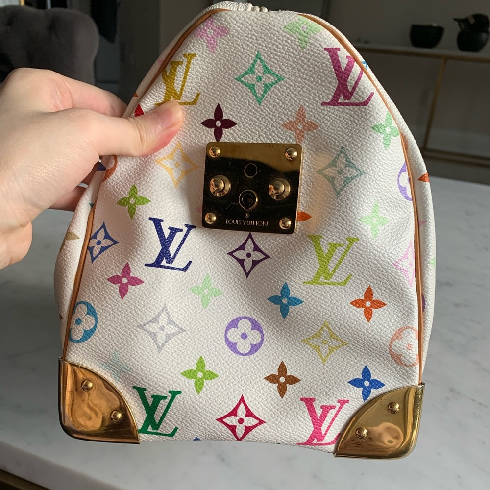 ❌SOLD❌Louis Vuitton monogram multicolored speedy 30 tote - Picture 8 of 8